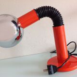 Orange eyeball lamp and chrome globe 60/70