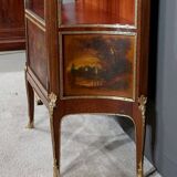 Mahogany Showcase, Transition Louis XV Louis XVI style – 1900