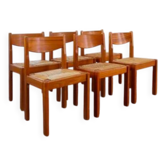 6 Maison Regain elm chairs