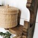 Étagère artisanale en bois brut