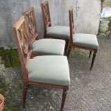 4 Louis XVI chairs