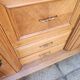 Magnifique grand buffet bas vintage en bois