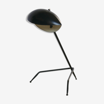 Lampe vintage tripode de style moderniste