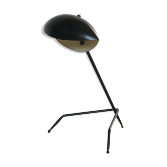 Vintage lamp tripod of modernist style