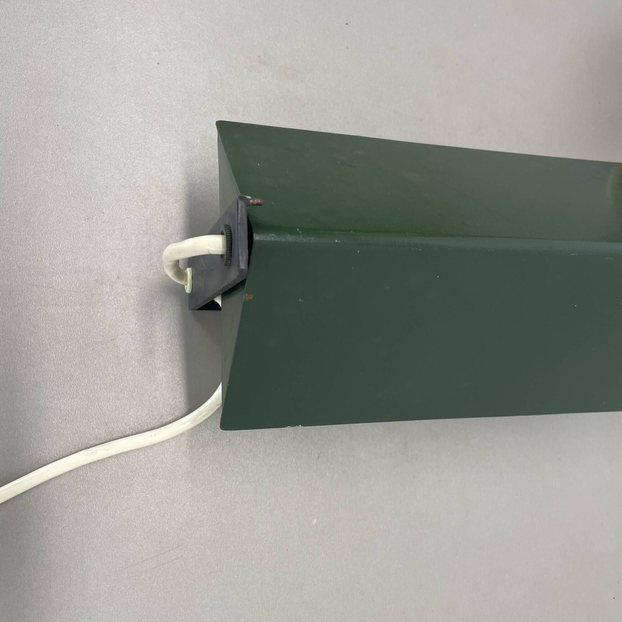 set of 2 cubic Charlotte Perriand LES ARCS Style Wall Lights, FRANCE 1960s
