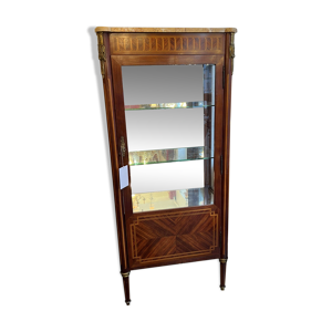 vitrine de style Louis - bois
