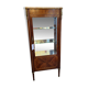 Louis XVI style display case in veneer marquetry, late 19th century
