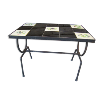 Coffee table wrought iron