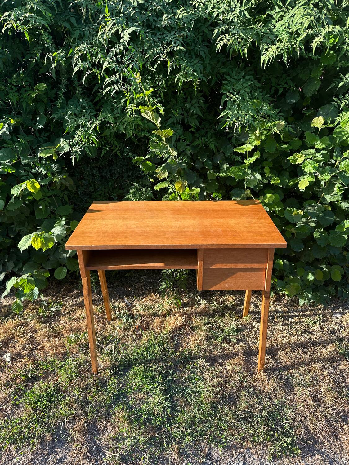 Scandinavian wooden desk, 1960s