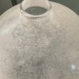 Vase organique « Scavo » vintage pâte de verre