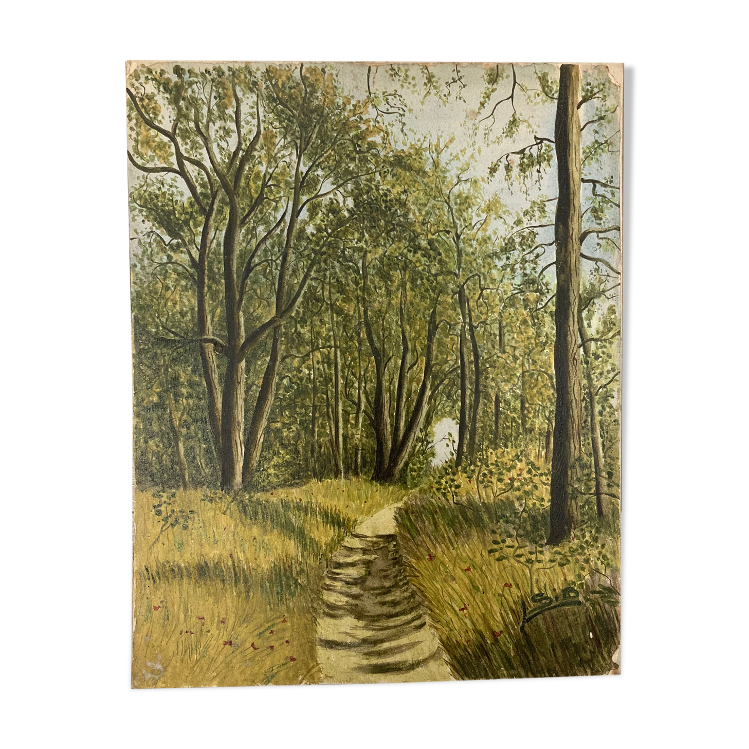 Aquarelle vintage