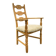 Henning Kjaernulf high back chair with new lambswool