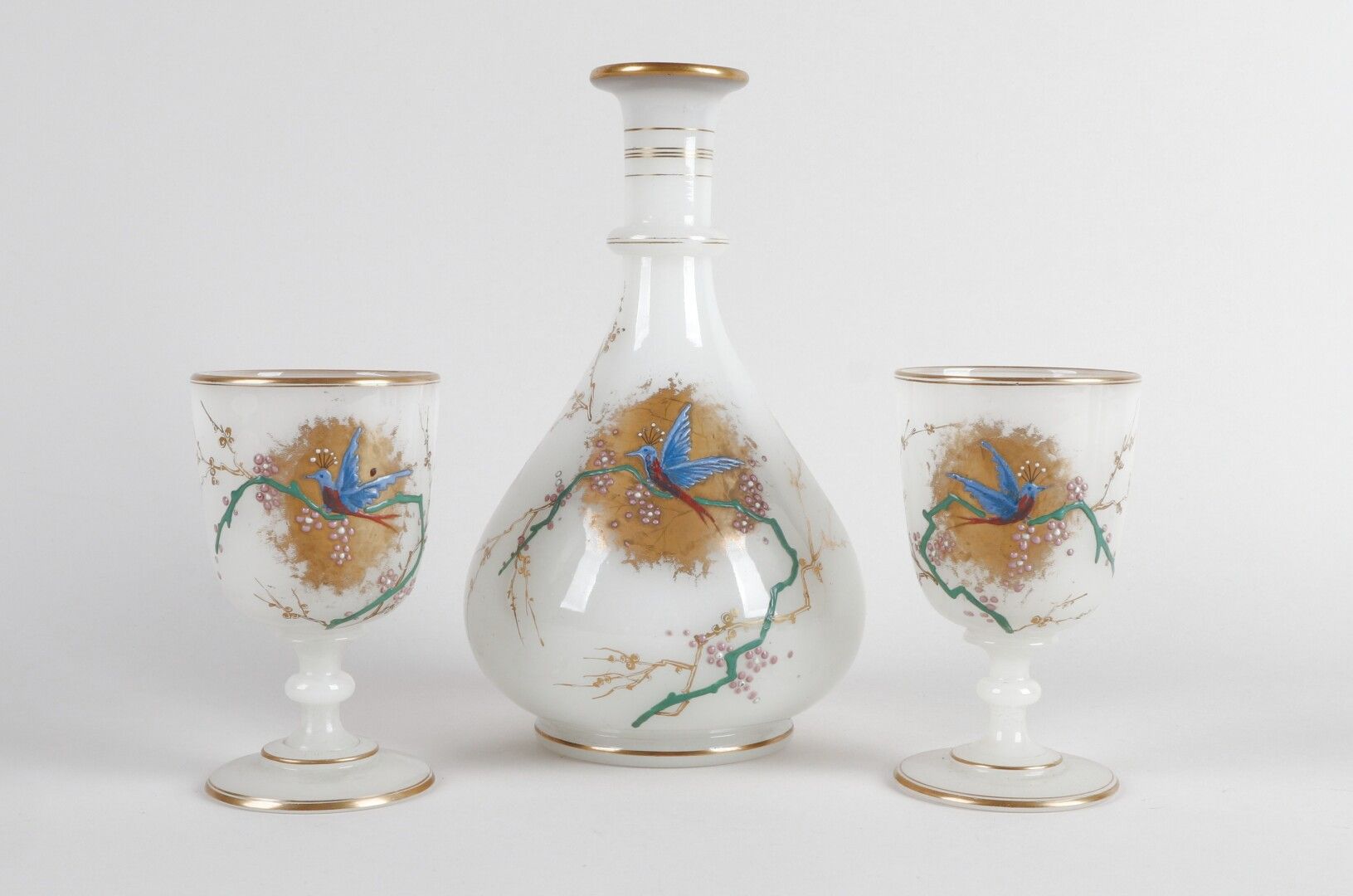 Water glass service at the end of the 19th century