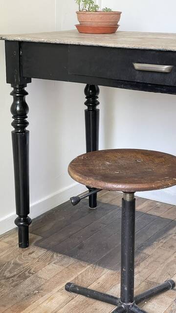 TABLE Desk ANTIQUE Louis Philippe style