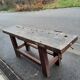 Solid wood workbench