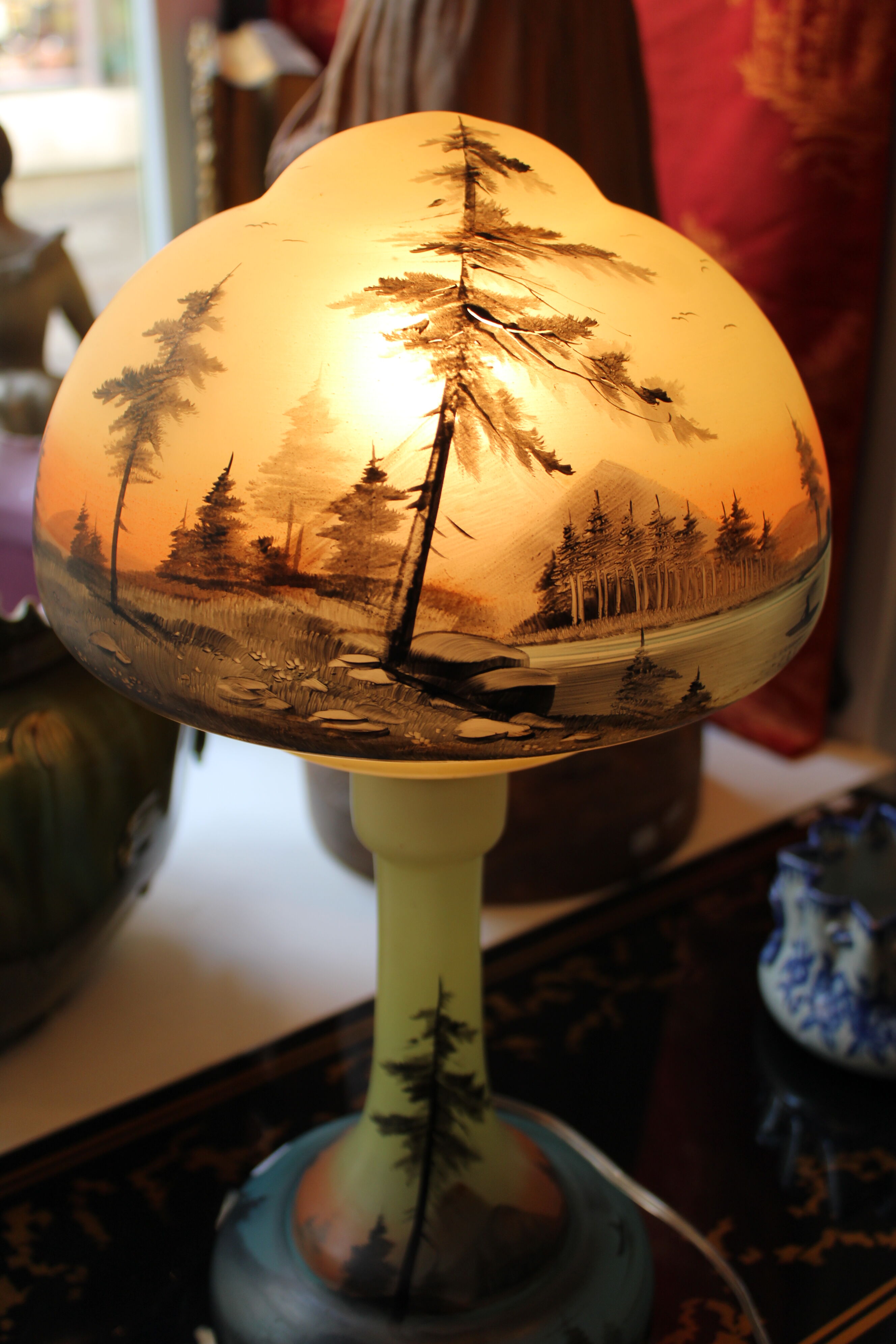 Mushroom lamp epoque XXème