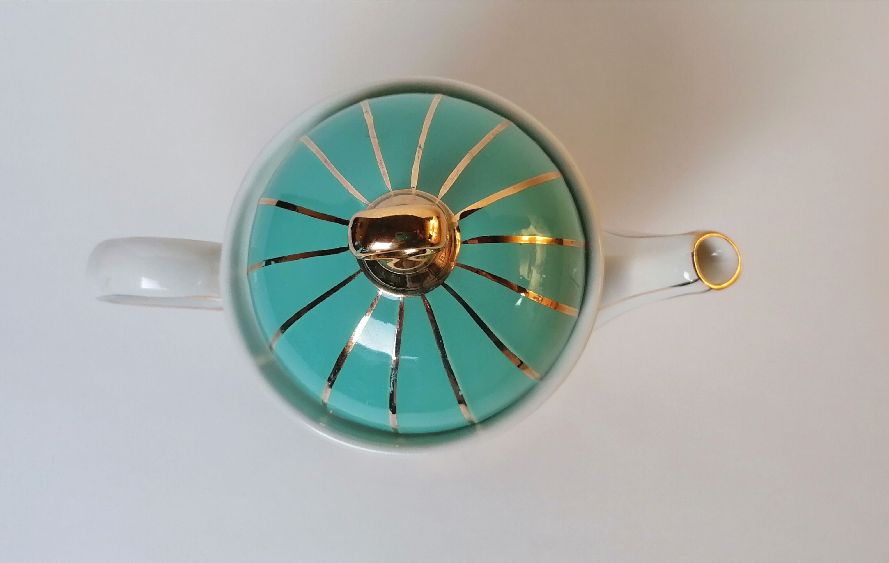 Teapot Sadler Staffordshire English ceramic