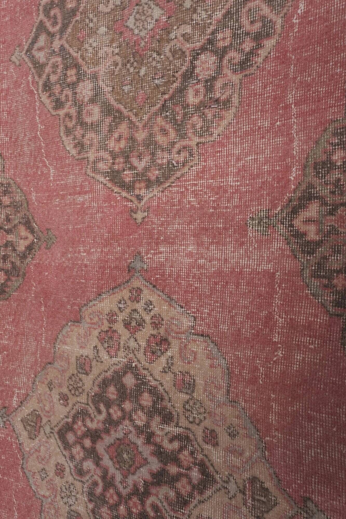 Vintage Turkish hallway rug 80x735 cm