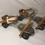 Old pair of roller skates speedy junior sprint adjustable france
