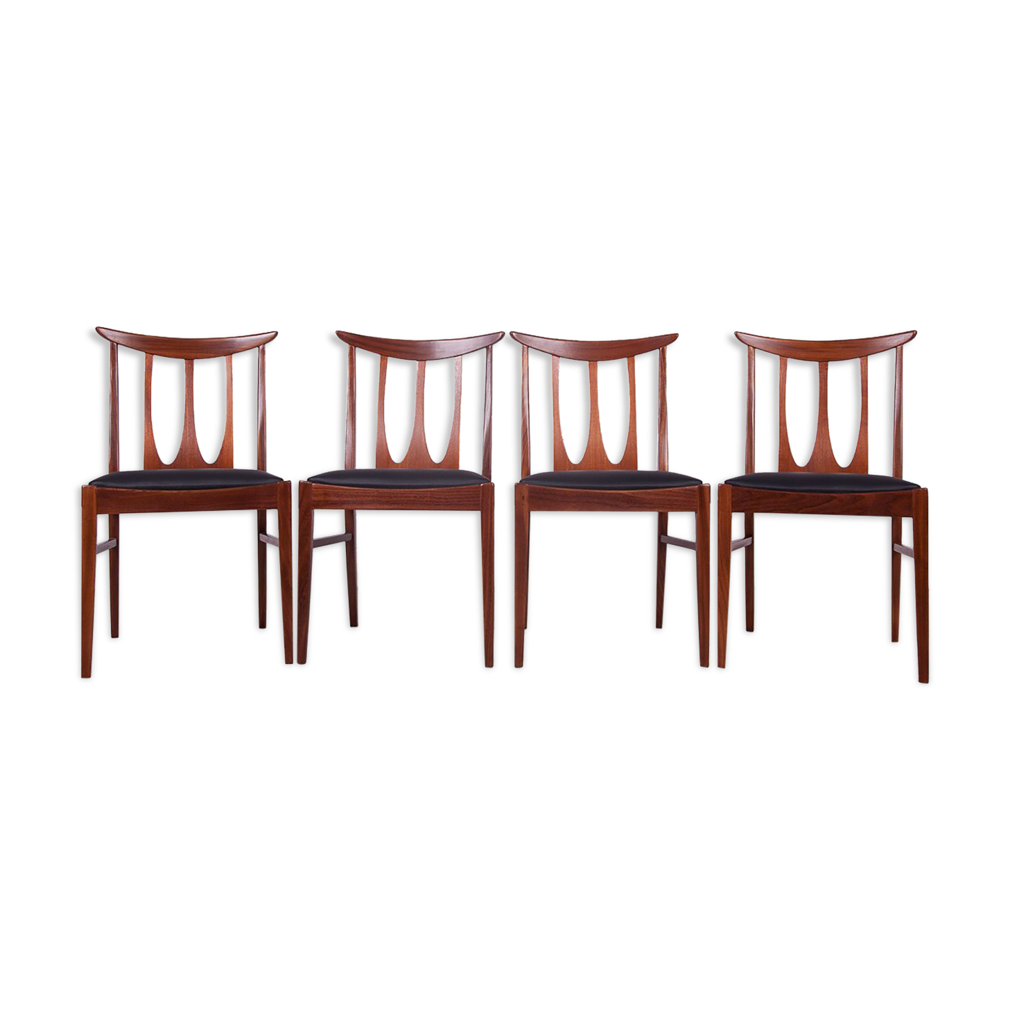 Brasilia Dining Chairs from G-Plan, 1960s, Set of 4