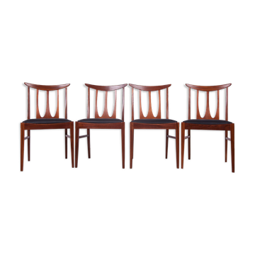 Brasilia Dining Chairs from G-Plan, 1960s, Set of 4