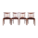 Chaises de Salle à Manger Brasilia de G-Plan, 1960s, Set de 4