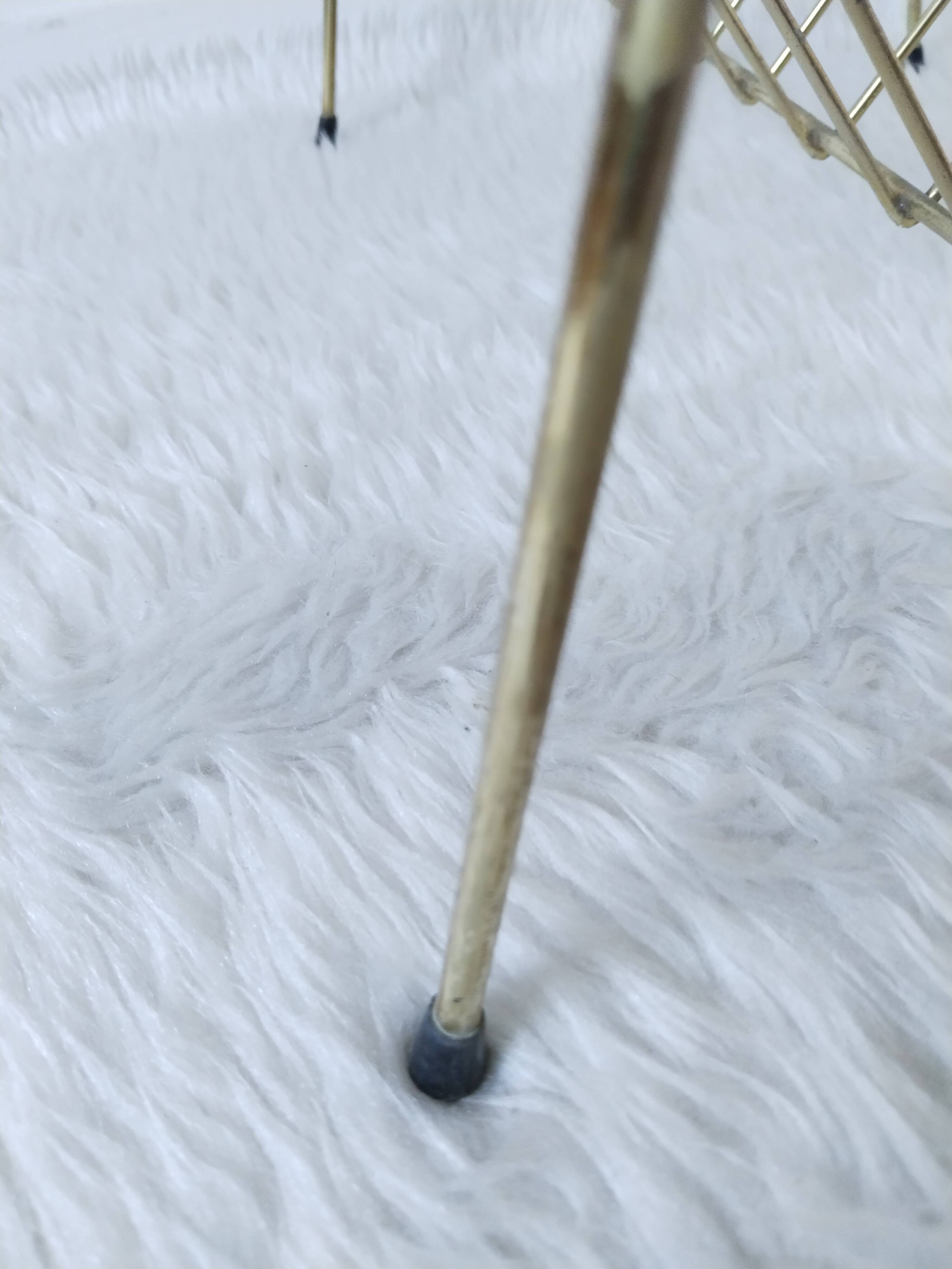 Vinyl record table, record player, magazine rack, 1950s