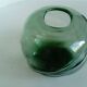 free form glass ball vase