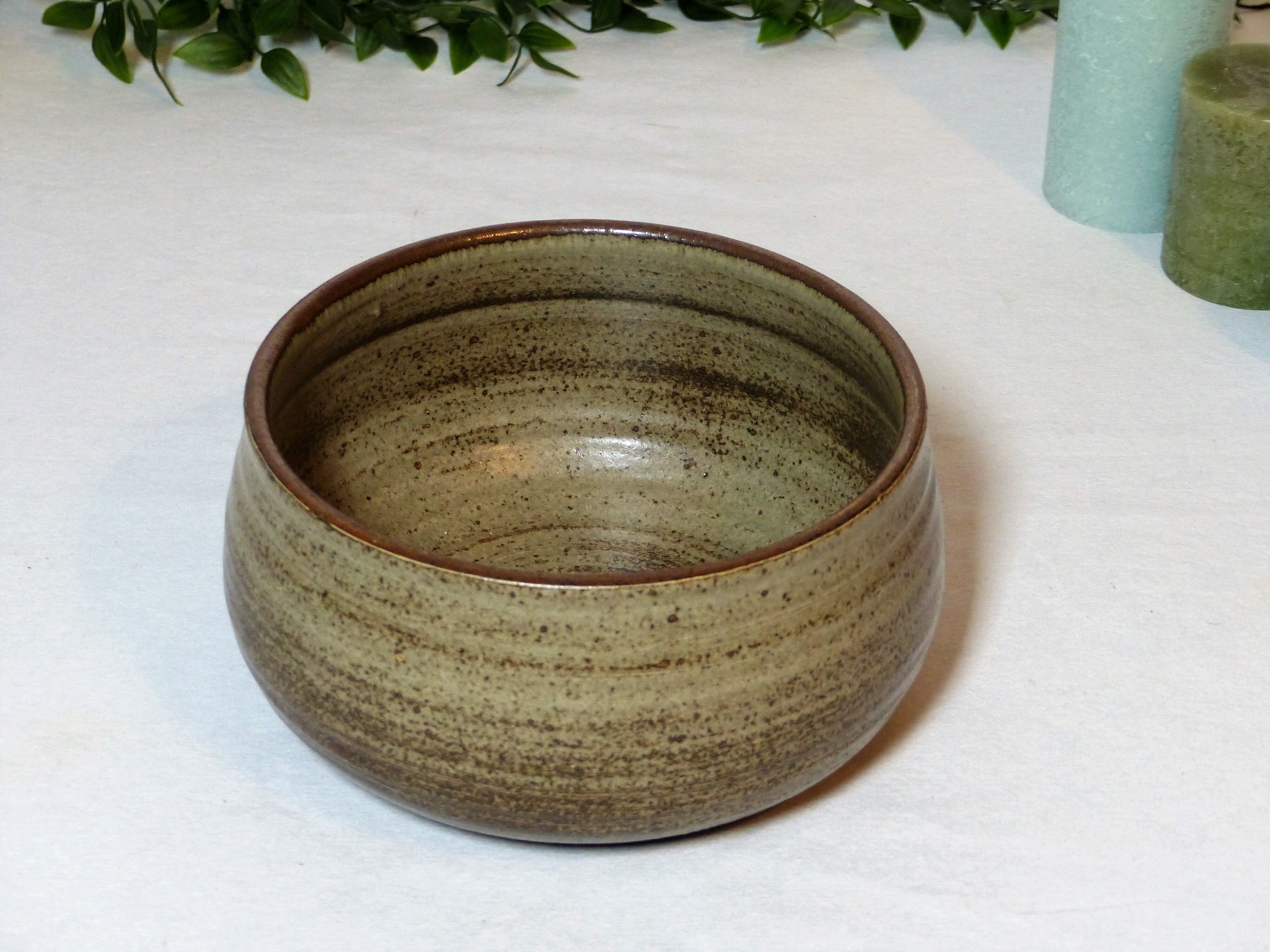 Signed terracotta Salad Bowl