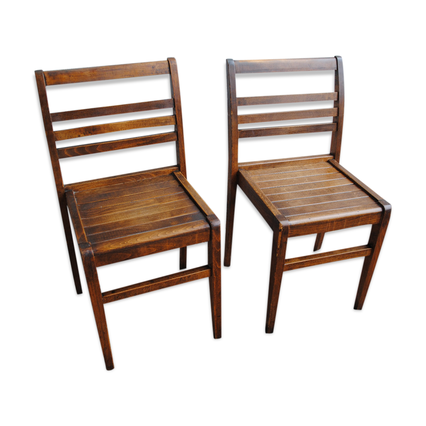 Suite de chaises René Gabriel 1950