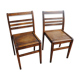 Suite de chaises René Gabriel 1950