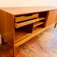 1960s Danish Teak Sliding Door Sideboard