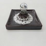 Applique/plafonnier en céramique design ouest-allemand, années 1970