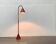 Mid-century leather floor lamp by Jacques Adnet for Valenti, Spain, 1960s.
