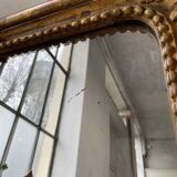 Louis Philippe Flowered Mirror 19th 84x150cm