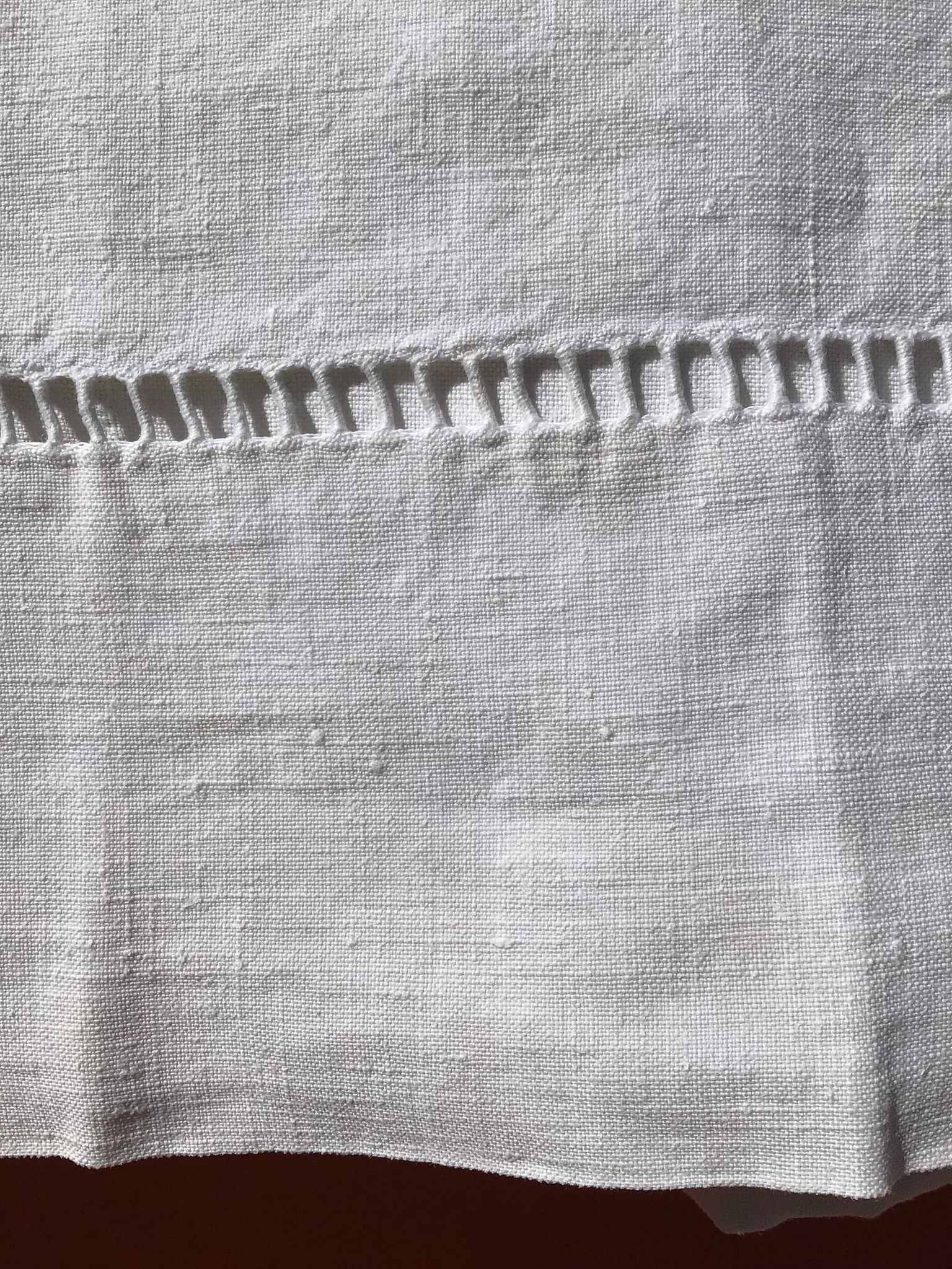 Drap 2 places monogramme MC