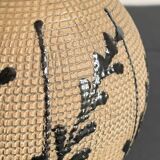 Vase boule en grès, années 80