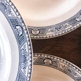 6 plates Iron Earth R&A Salins