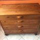 Solid wood chest of drawers
