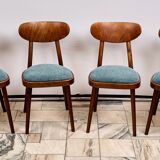 Set of 4 Dining Chairs, TON, 1960s, Czechoslovakia