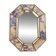 Venetian Modern Octagonal Wall Mirror, Handcrafted in Spain, Dated 1989