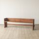 Solid pine bench
