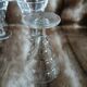 6 vintage Duralex stemmed glasses