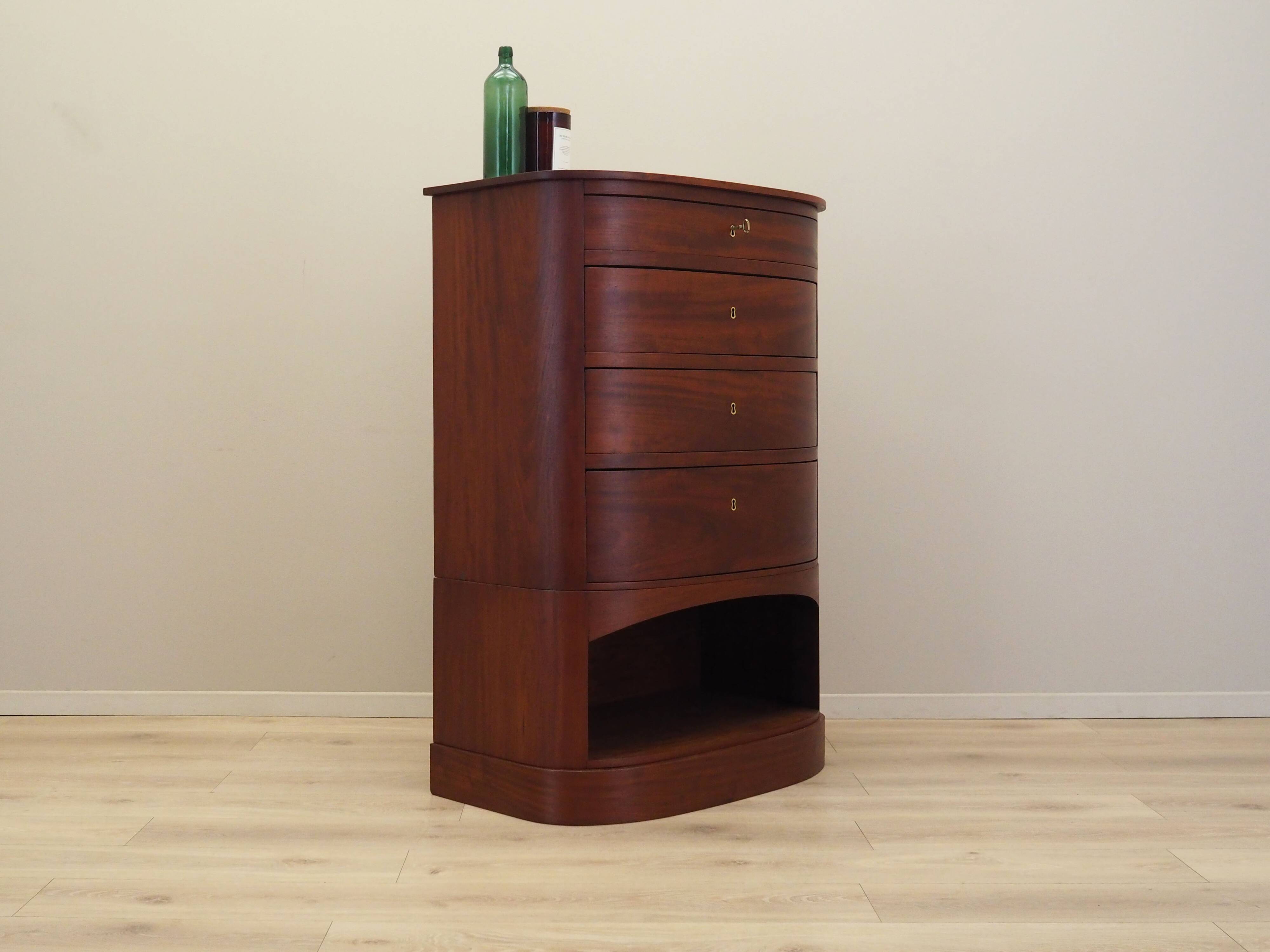 Mahogany chest of drawers, Danish design, 1960s, production: Denmark