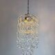 Giogali chandelier by Angelo Mangiarotti for Vistosi, Murano glass, Italy 1960s