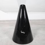 Vintage Italian Rectangular Marble Coffee Table with Glass Top