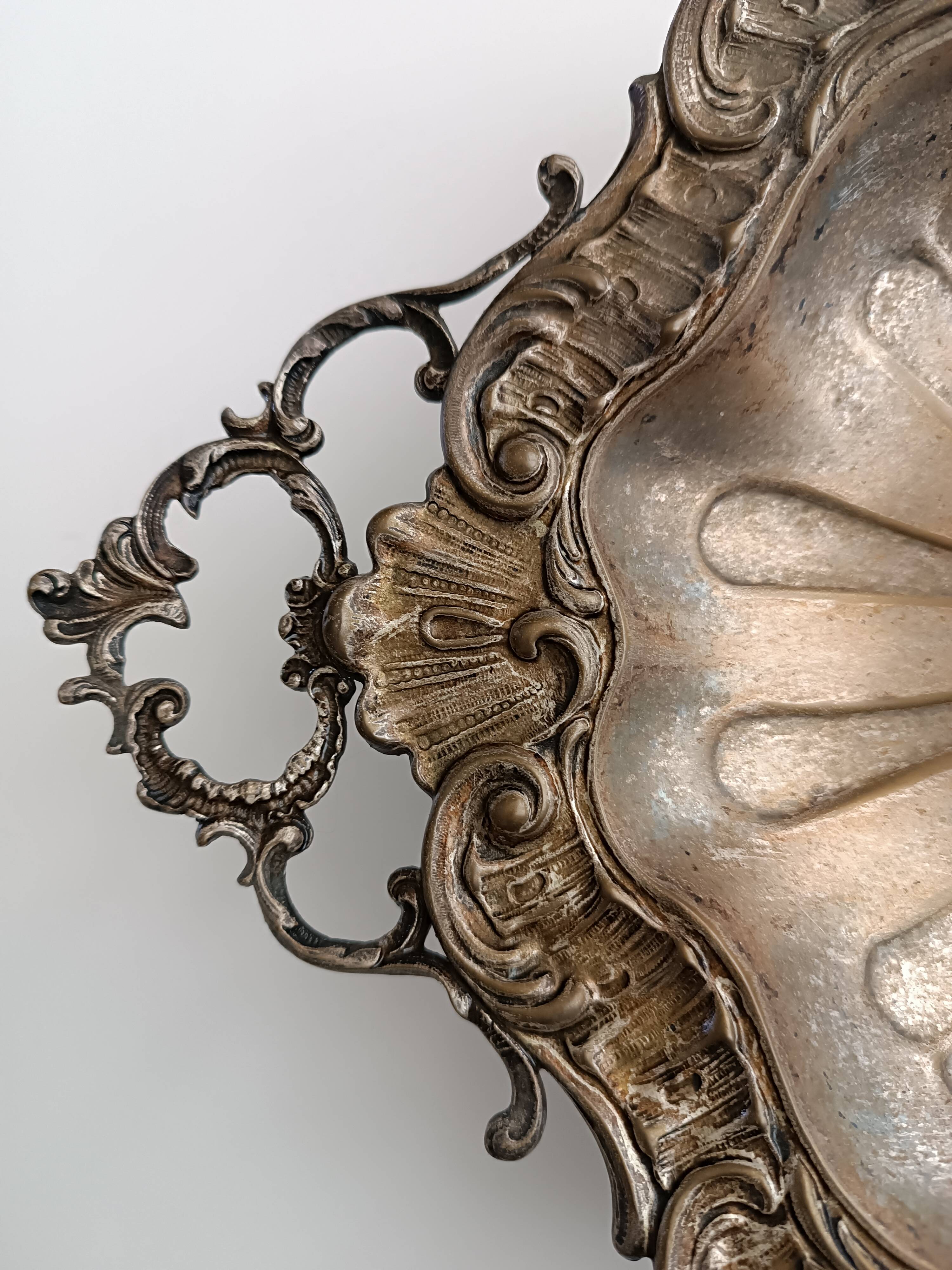 Rocaille Centrepiece Silver-Plated Bowl