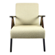 Vintage Beige Boucle Rosewood Model B-310 Lounge Chair, 1970s
