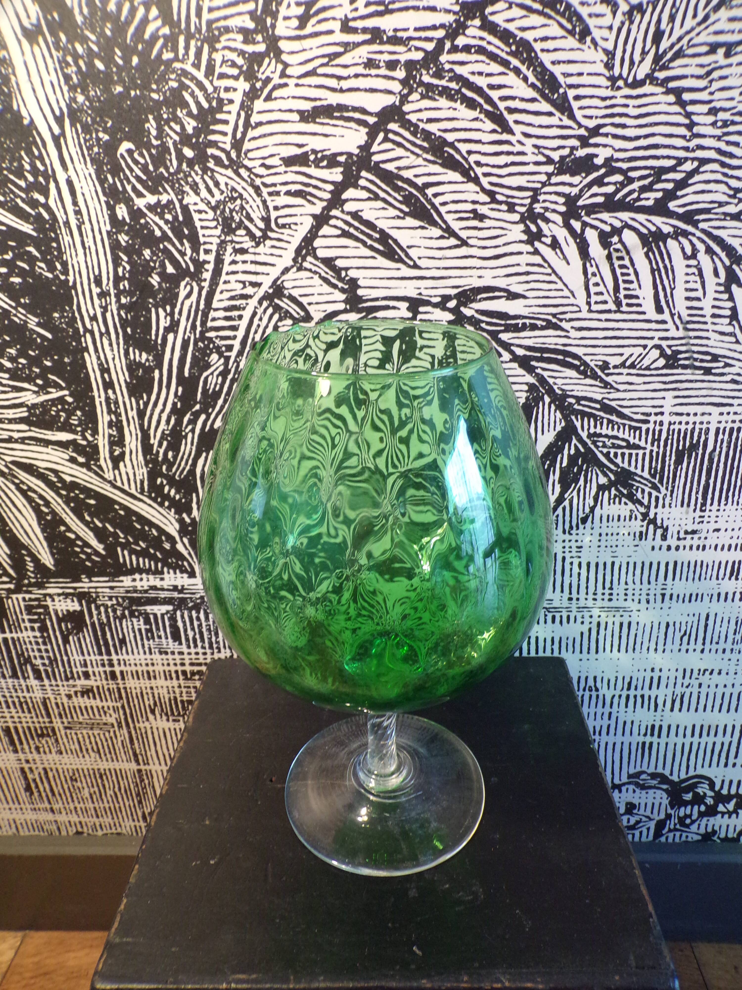 Vase empoli vert