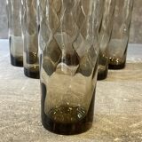 6 verres en verre fumé Luminarc